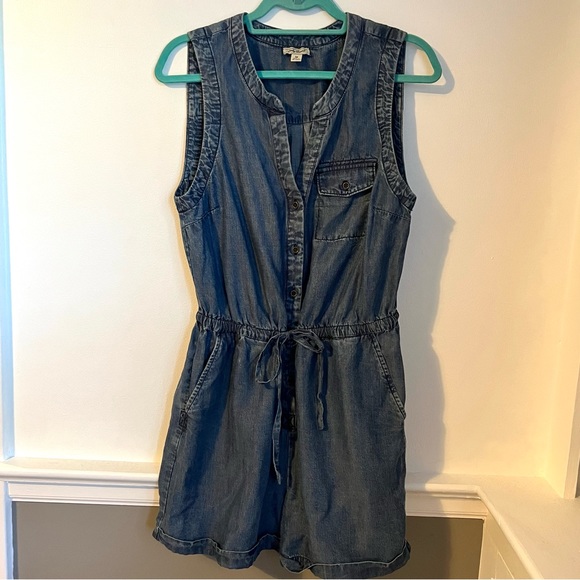 LUCKY BRAND Tencel Romper (Medium) NWOT - Picture 2 of 8
